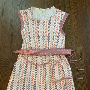 MatildaJane knee length dress with tie